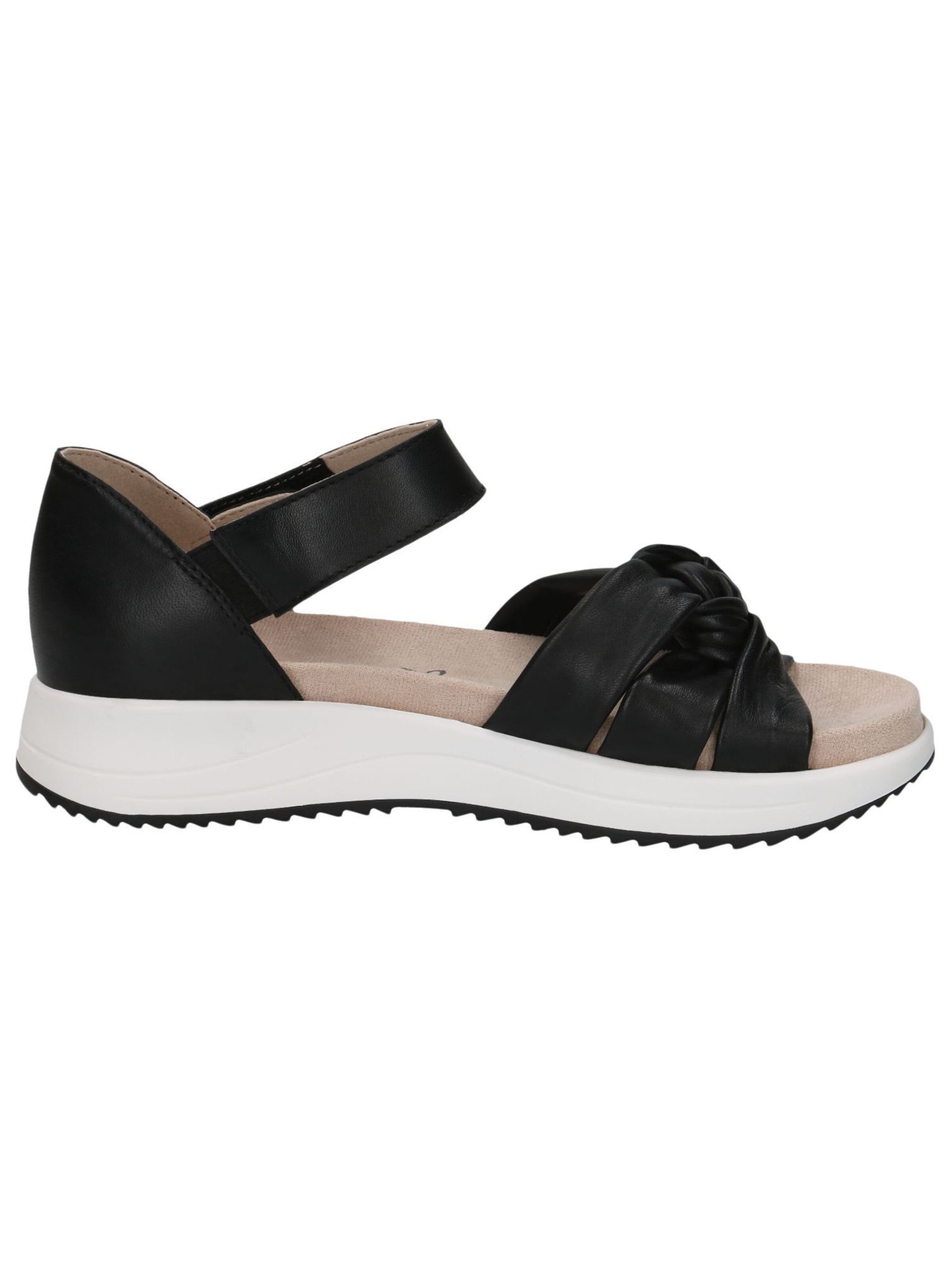 CAPRICE Sandale in Schwarz