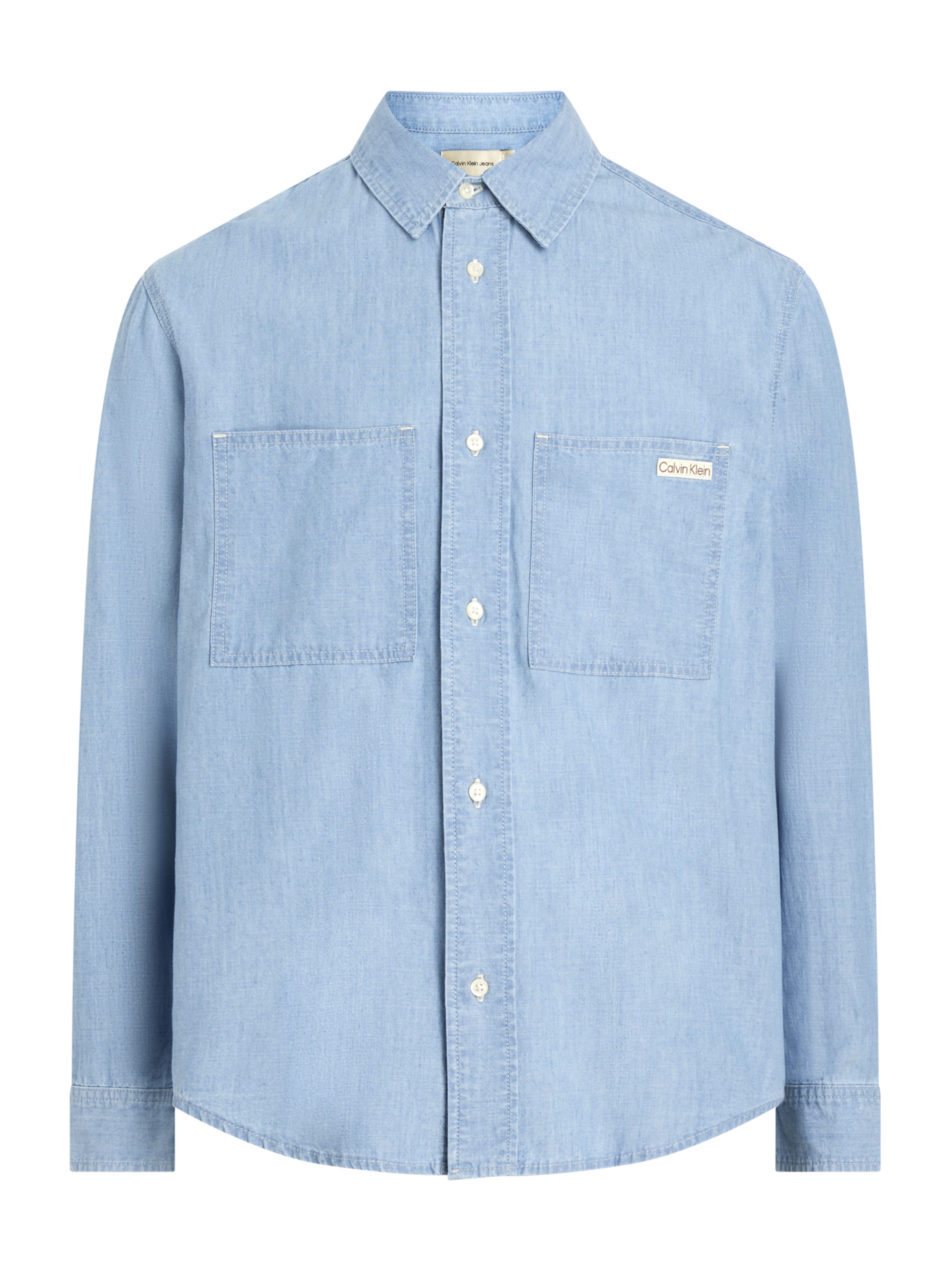 Comfort Fit Cămașă de la Calvin Klein Jeans pe albastru: față