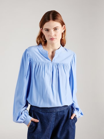 Camicia da donna 'Keli' di mbym in blu: frontale