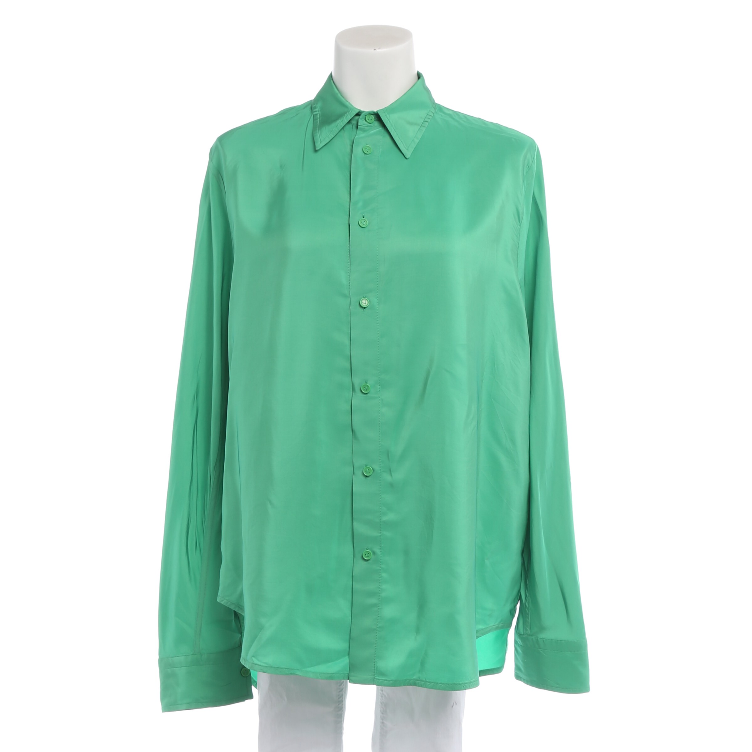 Bottega Veneta Bluse / Tunika S in Grün: Vorderseite