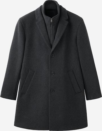 MANGO MANPrijelazni kaput 'Uriel' - siva boja: prednji dio