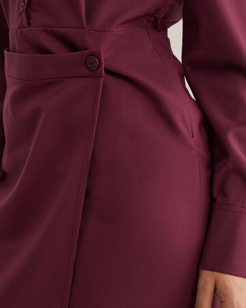 WE Fashion Blousejurk in Rood