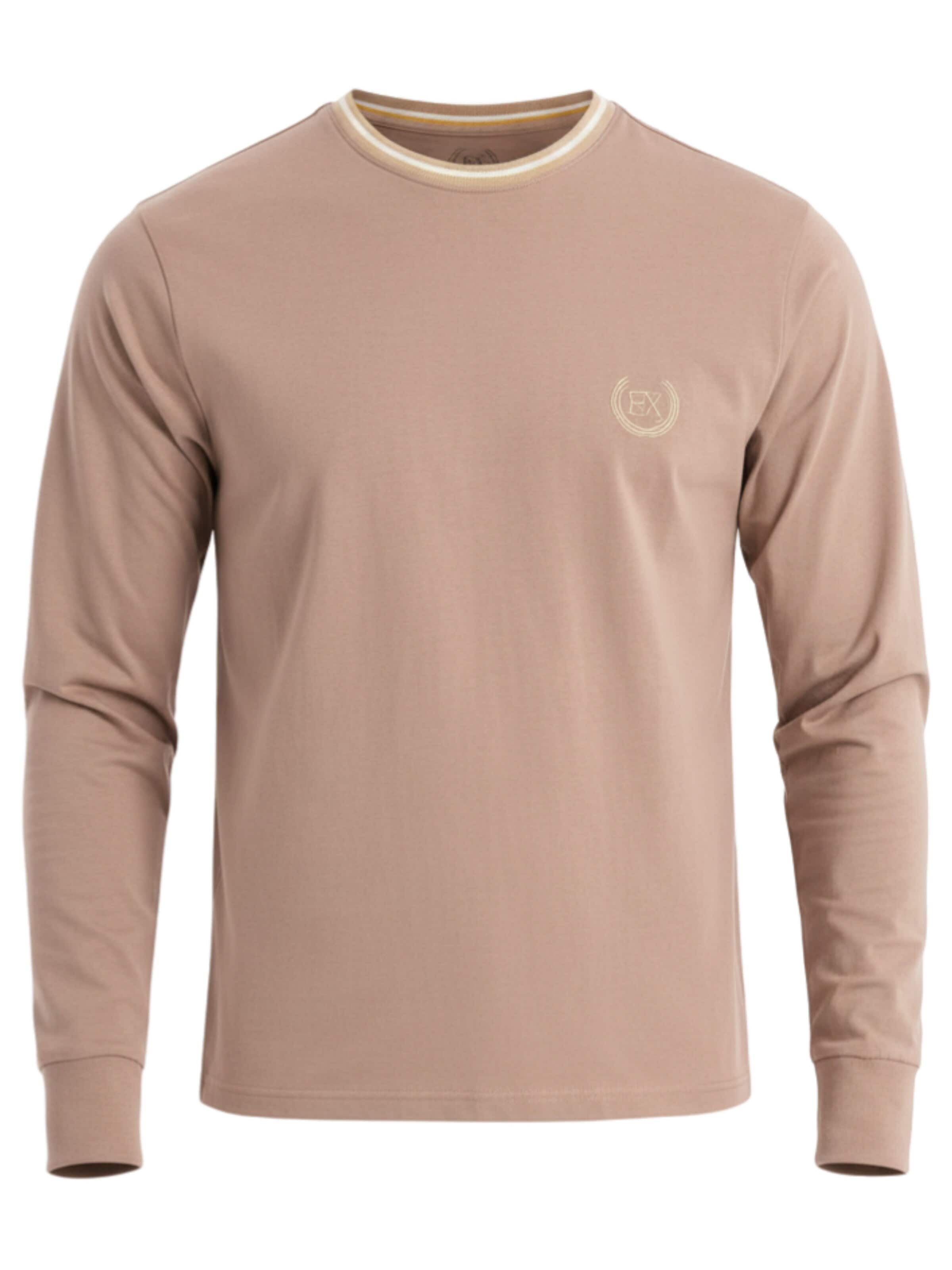 Ombre Shirt‌‌‌‌‌‌‌ in Braun: Vorderseite