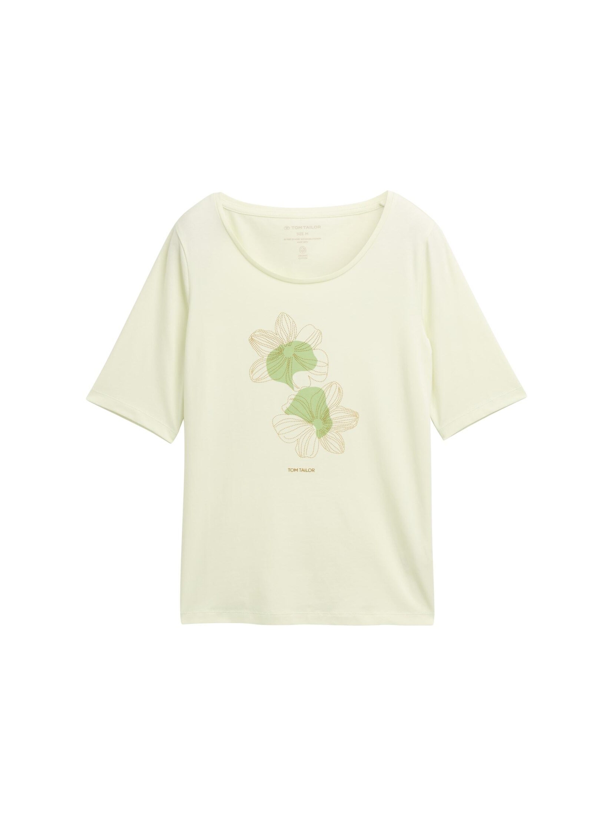 TOM TAILOR Shirt in Groen: voorkant