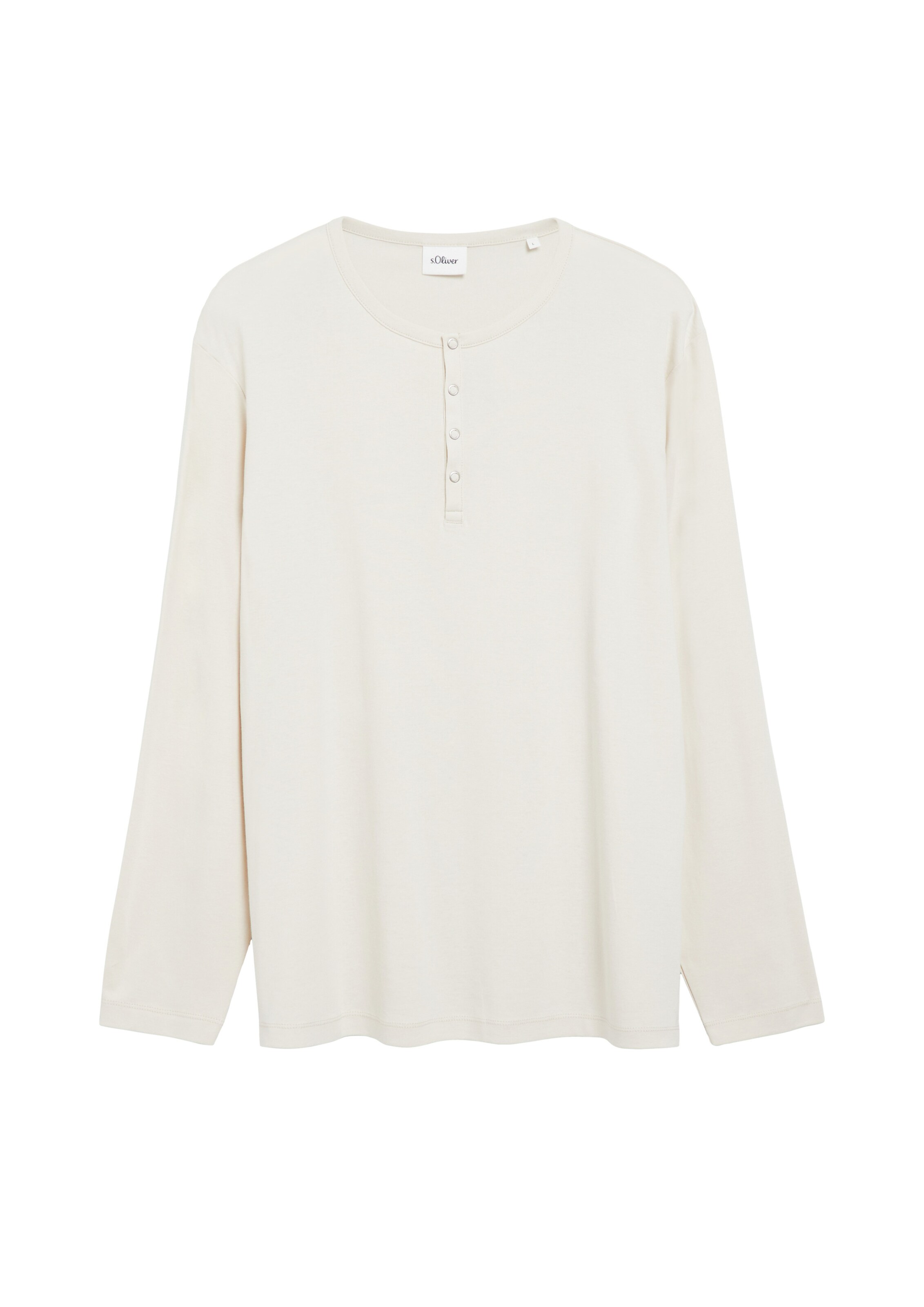 s.Oliver Shirt in Beige: front