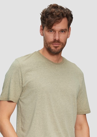 QS T-Shirt in Braun