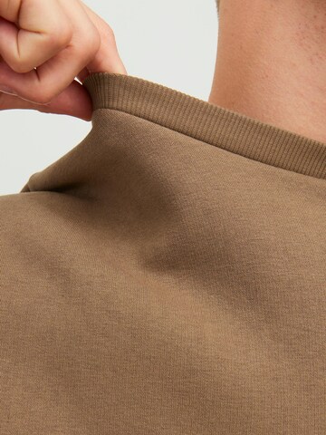 JACK & JONES Sweatshirt 'Bradley' in Brown