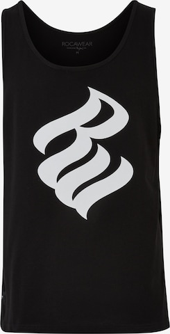 Maglietta di ROCAWEAR in nero: frontale
