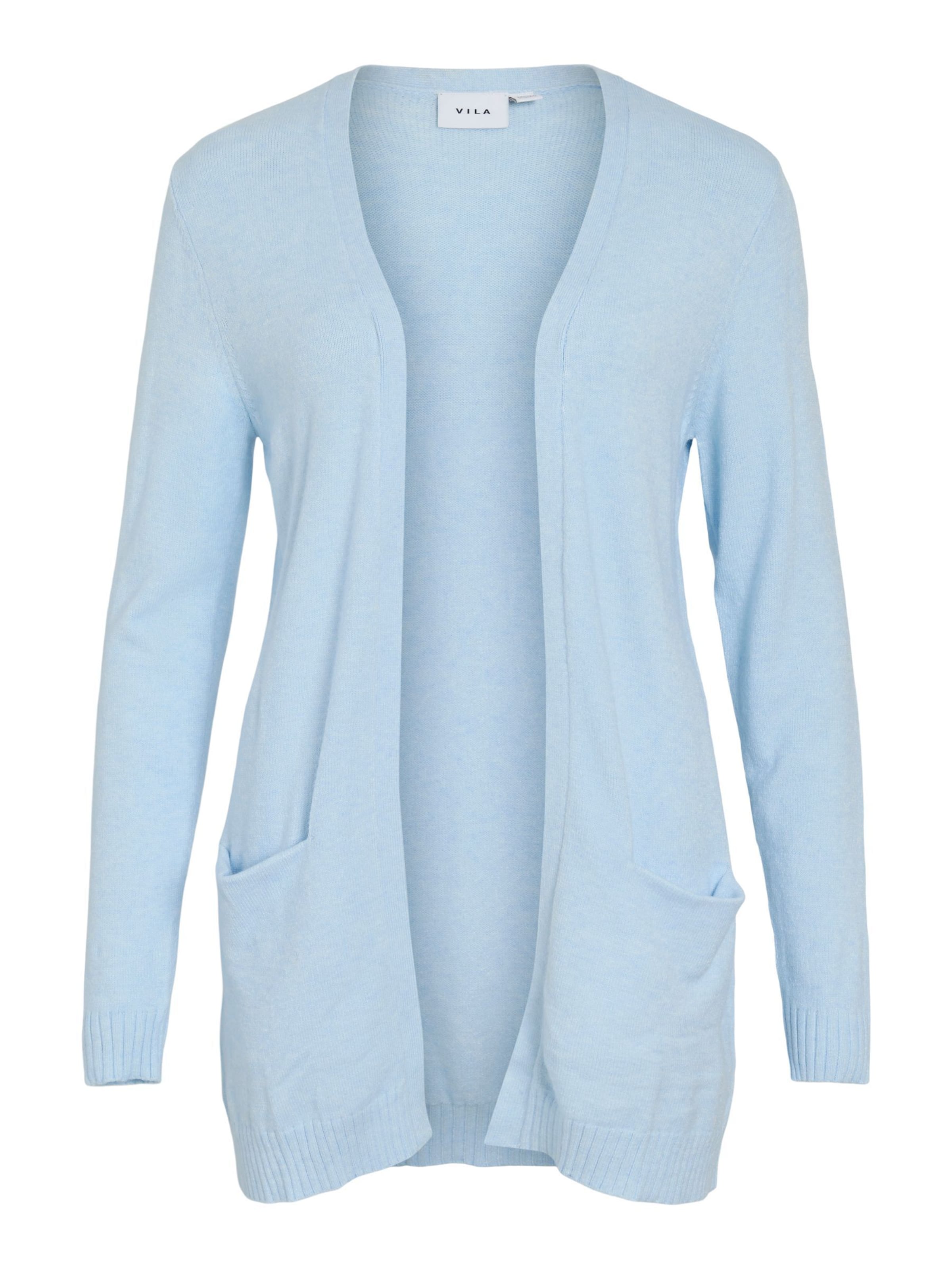 VILA Strickjacke 'VIRil' in blau, Produktansicht