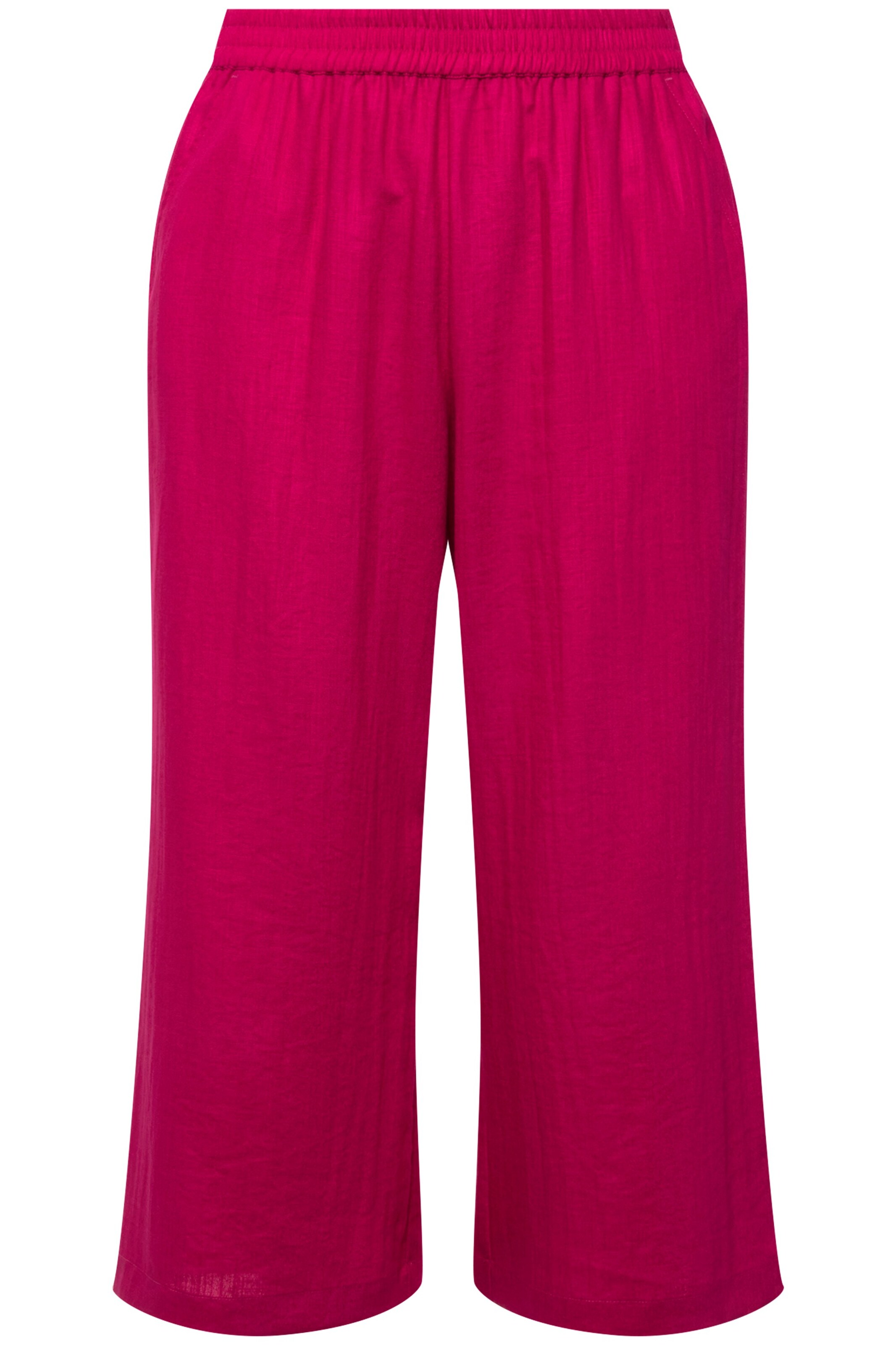 Ulla Popken Trousers in Pink: front
