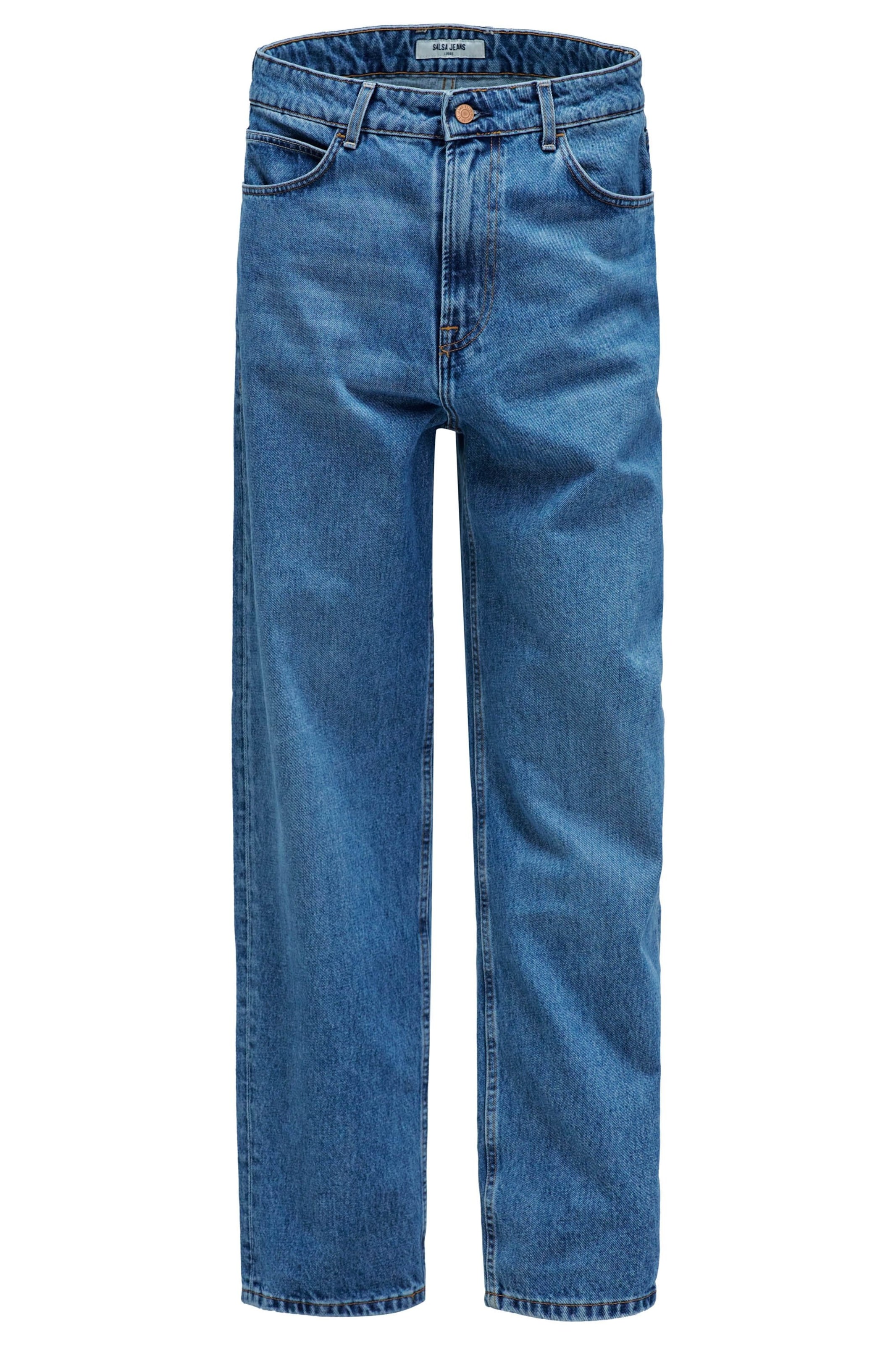 Salsa Jeans Regular Jeans in Blau: Vorderseite