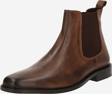 ABOUT YOU Boots 'Joey' in Brown: front