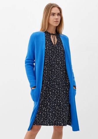 Cardigan s.Oliver en bleu : devant