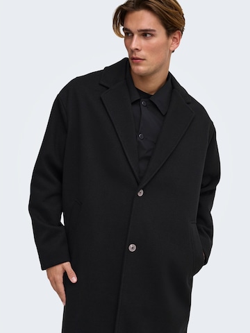 Only & Sons Mantel 'ONSSTANLEY' in Schwarz