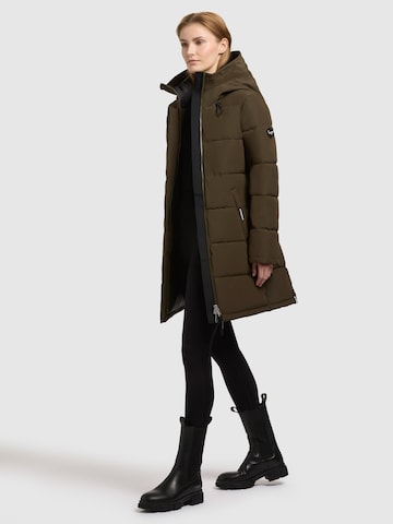 khujo Winter coat 'FALTD' in Brown