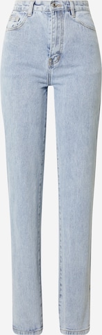 Wide Leg Jean Misspap en bleu : devant