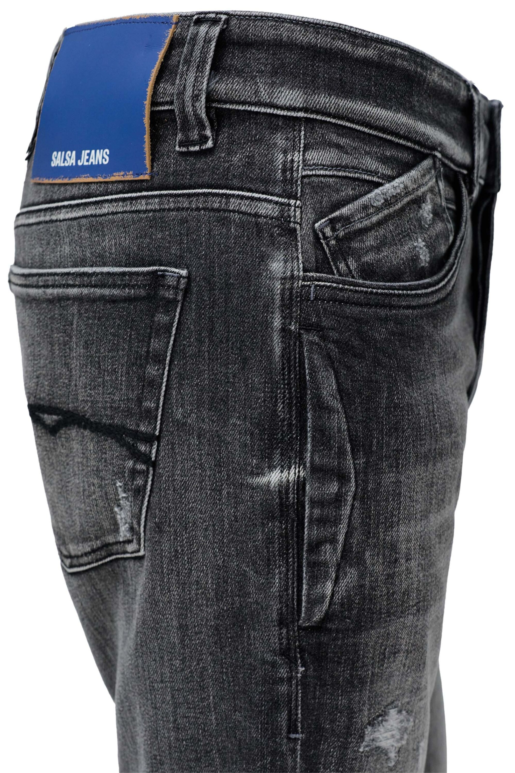 Salsa Jeans Slimfit Jeans in Zwart