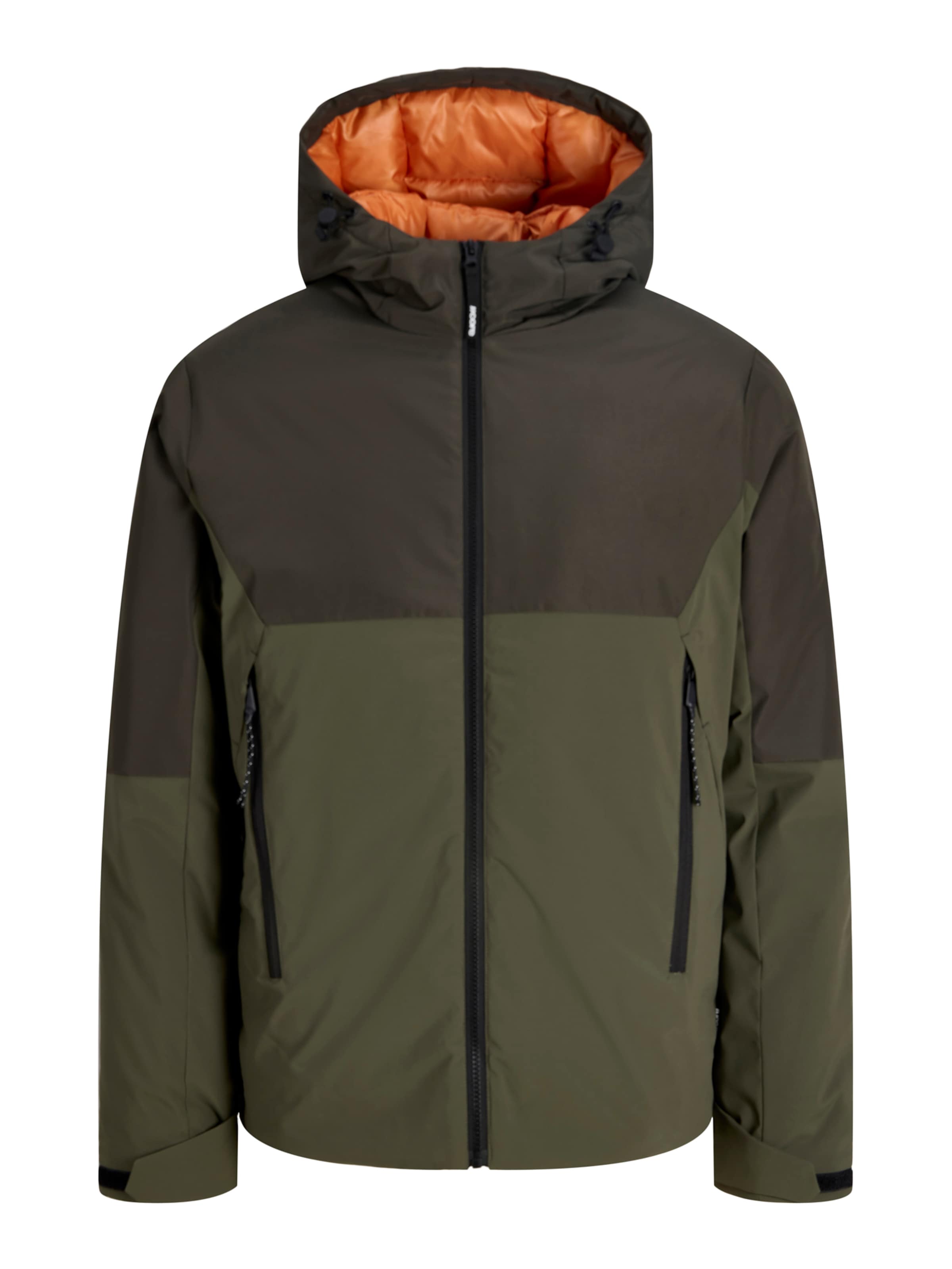 JACK & JONES Prehodna jakna 'JCOCLUB AXEL' v velikosti S  | oliva / jelka barva, Prikaz izdelka