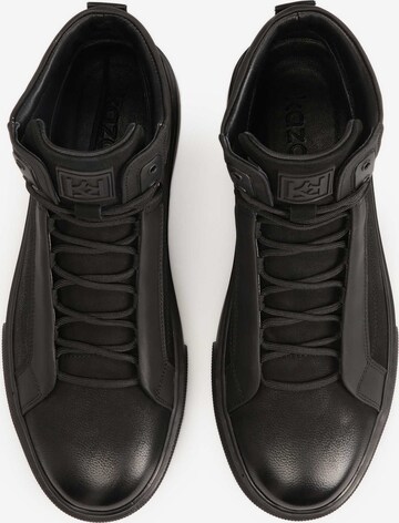 Kazar High-Top Sneakers in Black