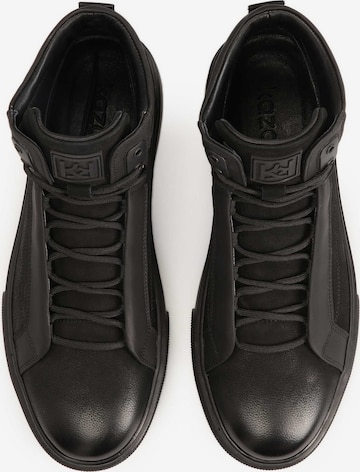 Kazar High-Top Sneakers in Black