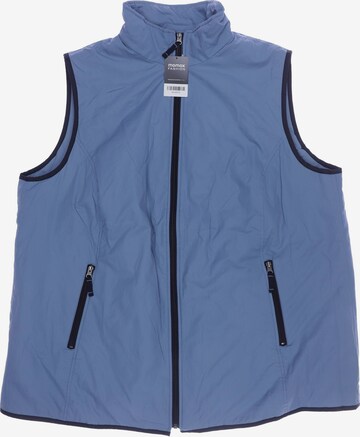 Ulla Popken Vest in 7XL in Blue: front