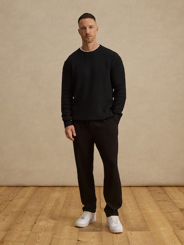 Pull-over 'Justus' DAN FOX APPAREL en noir