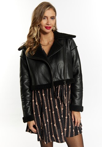 faina Jacke in Schwarz: Vorderseite