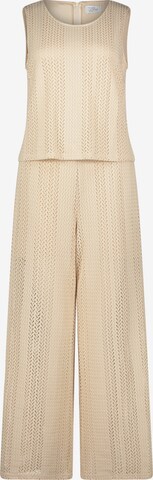 Vera Mont Jumpsuit in Beige: front