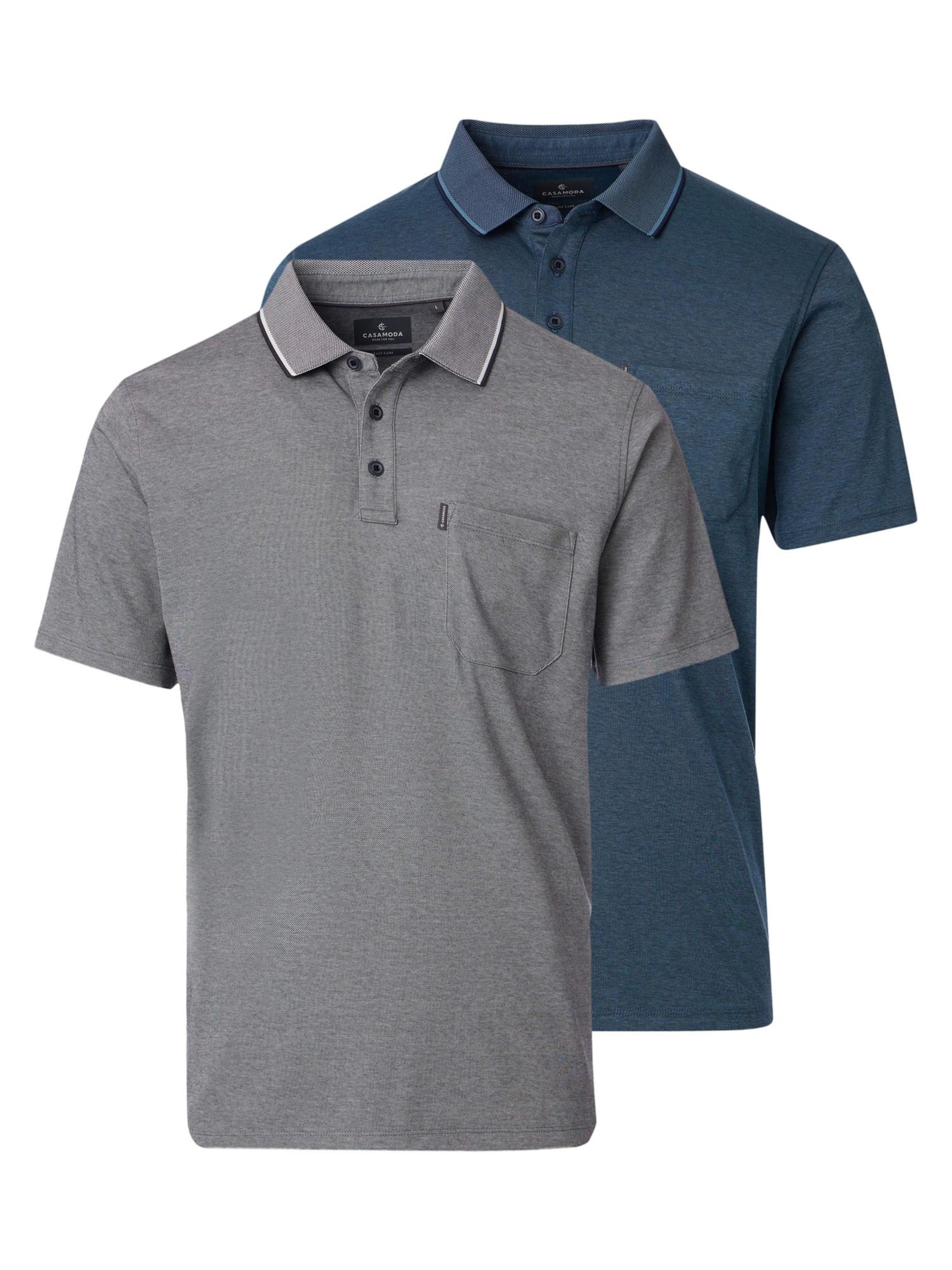 CASAMODA Shirt 'Basic'‌‌‌‌‌‌‌‌‌ in rauchgrau, Produktansicht