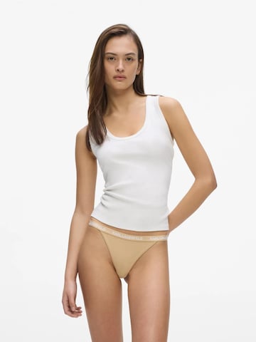 Slip di Karl Lagerfeld in beige