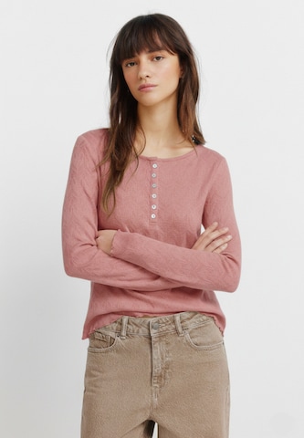 Springfield Shirt in Roze: voorkant
