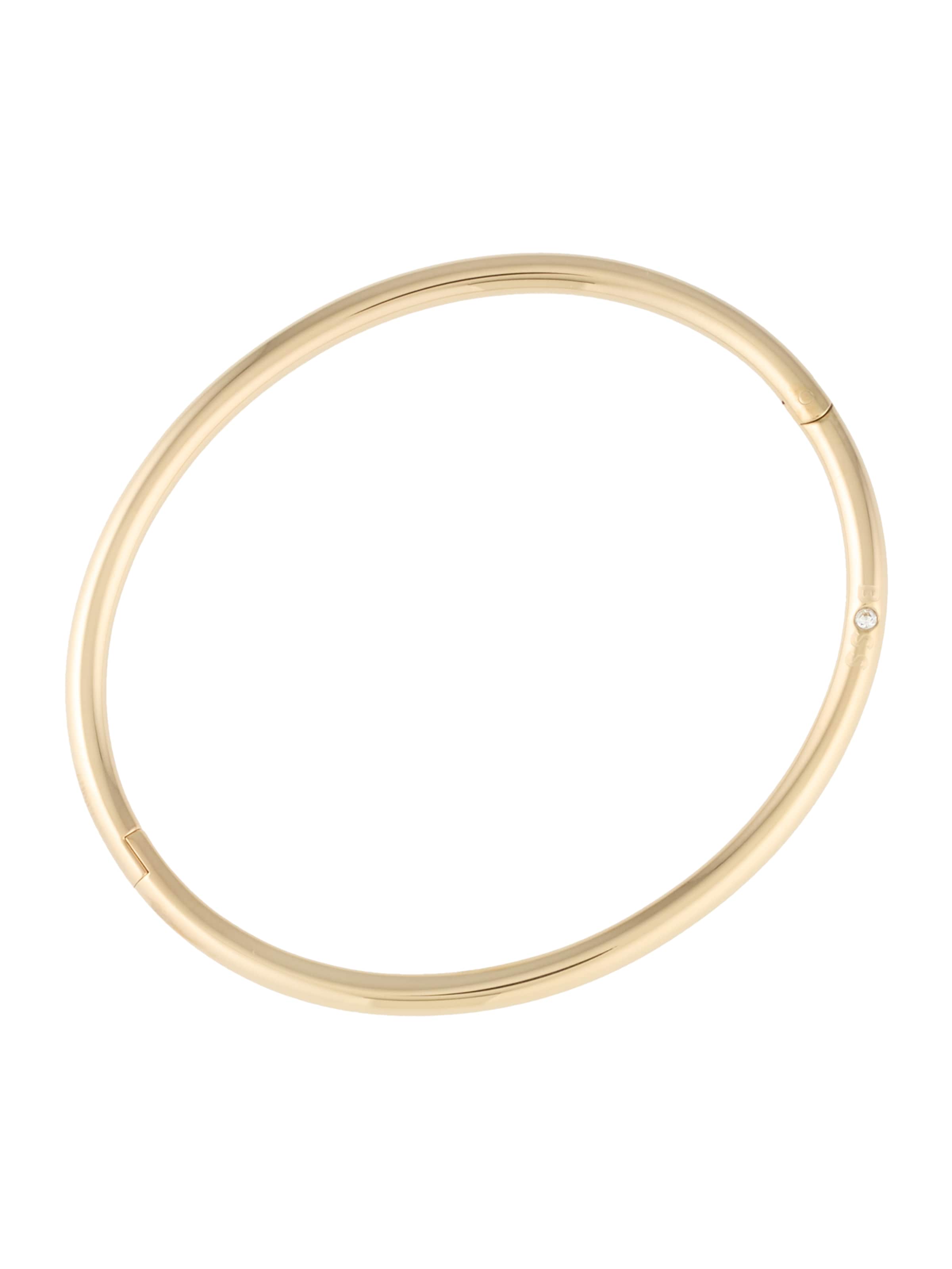 BOSS Bracelet 'LIVE' in Gold