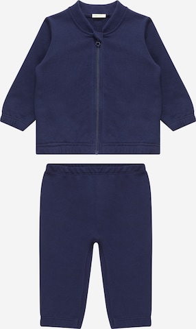 UNITED COLORS OF BENETTON Sweatsuit in Blue: front