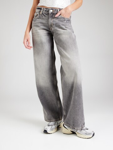 WEEKDAY Loosefit Jeans 'Ampel' in Grau: Vorderseite