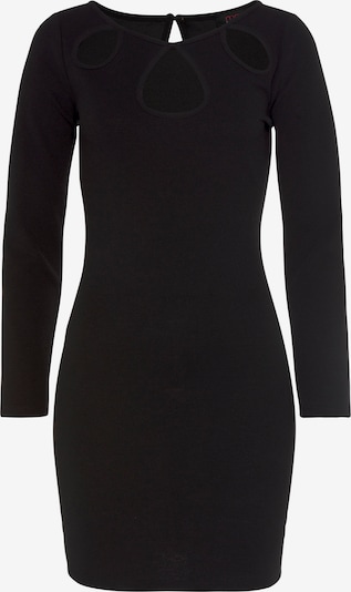 LASCANA Oprijeta obleka | črna barva, Prikaz izdelka