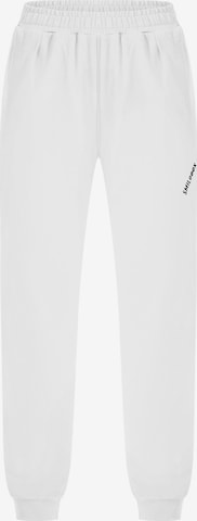 Smilodox Tapered Sportbroek 'Althea' in Grijs: voorkant