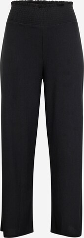 PIECES Curve Wide leg Pants 'JURLI' in Black: front