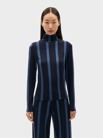 T-shirt 'Ellen' Thinking MU en bleu : devant