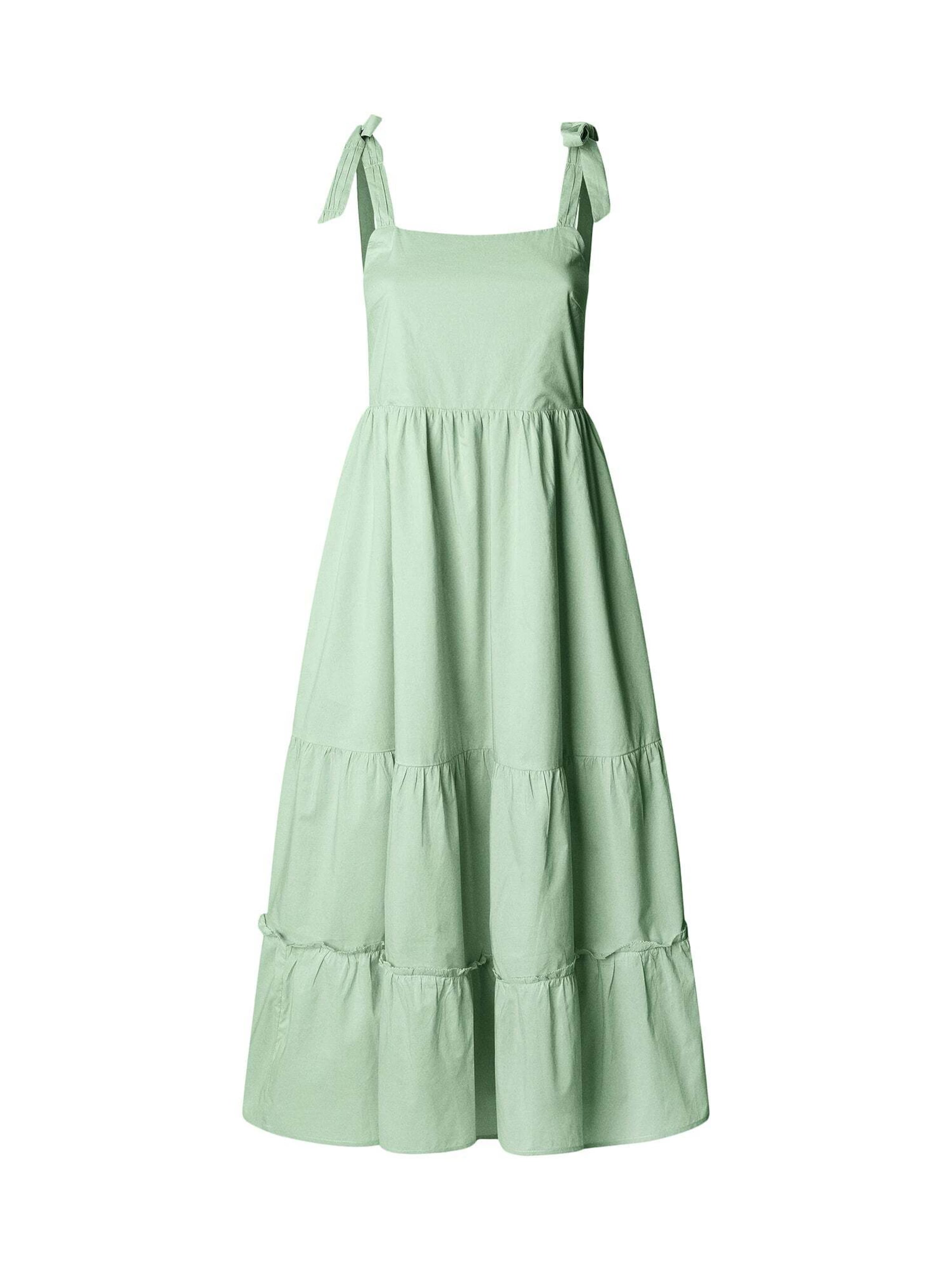 Pepe Jeans Zomerjurk 'Larieta' in Groen: voorkant