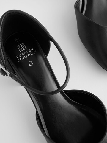 Next - Zapatos con plataforma 'Forever Comfort' en negro