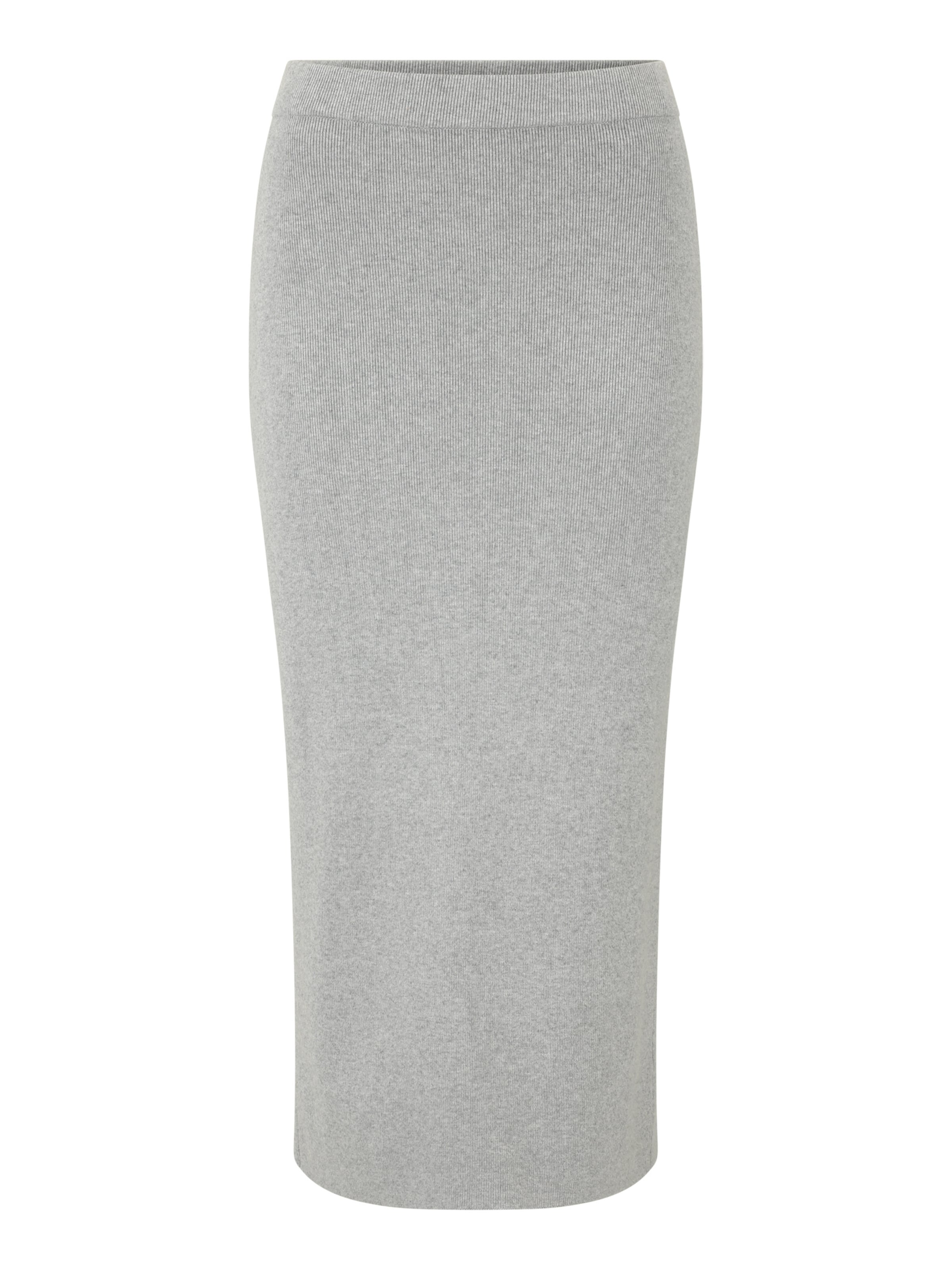 Jupe 'Katiie' Les Lunes en gris : devant