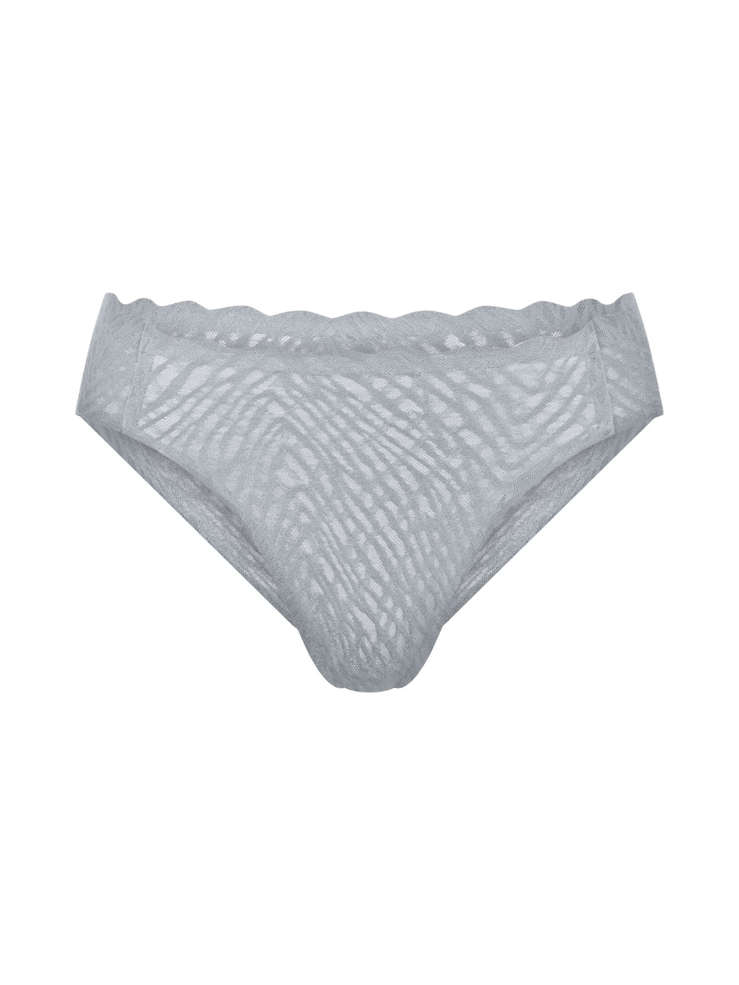 SLOGGI Slip ' Blue ZERO Feel Bliss ' in Grey: front