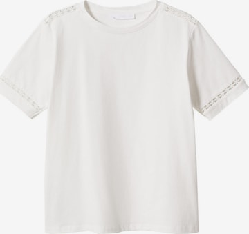 MANGO T-Shirt 'DAHLIA' in Weiß: predná strana