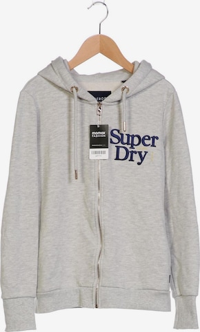 Superdry Kapuzenpullover M in Grau: predná strana