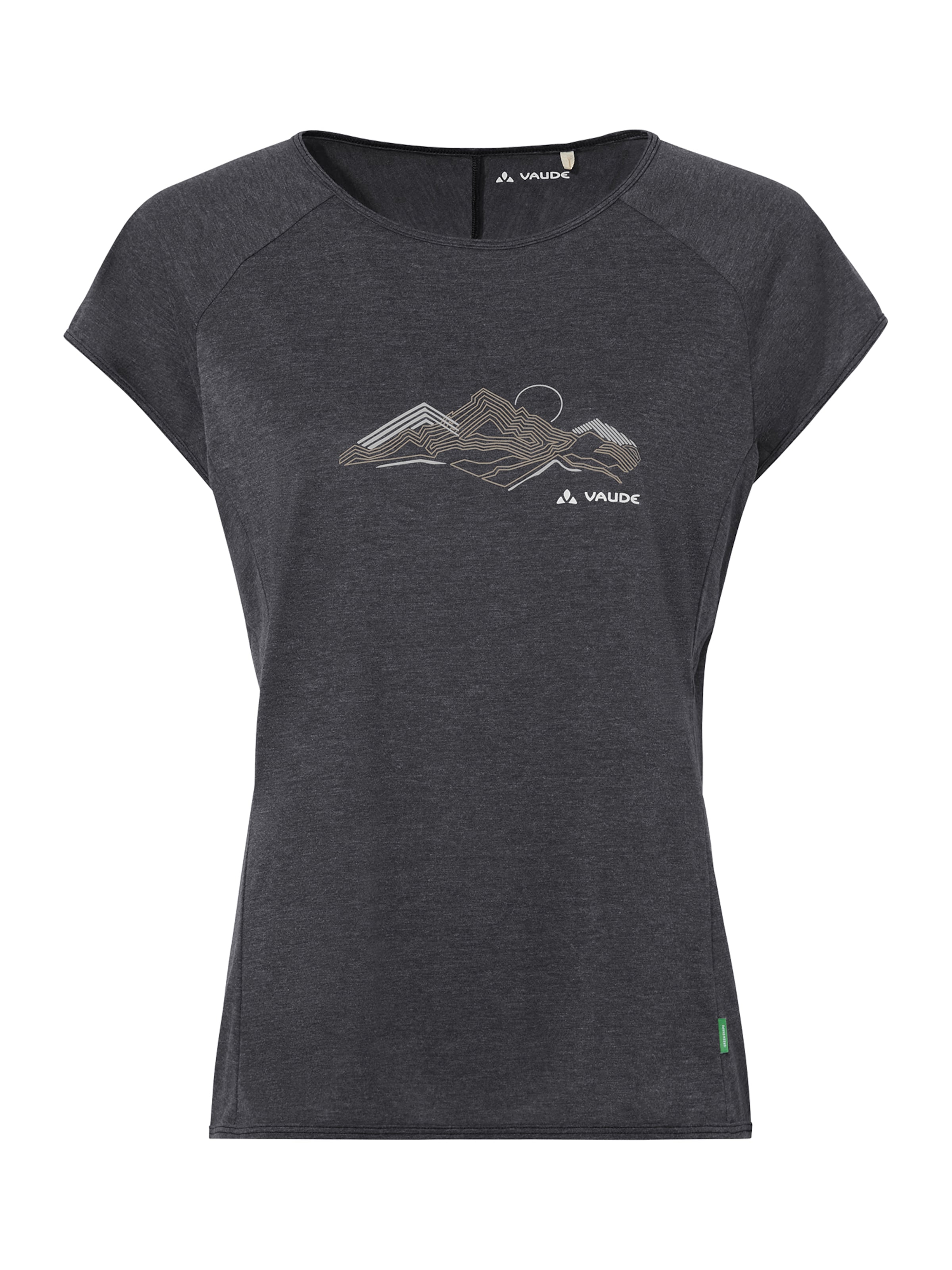 VAUDE Performance shirt ' W Tekoa T-Shirt II ' in Grey: front