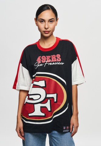 Recovered T-Shirt 'NFL 49ERS San Francisco' in Schwarz
