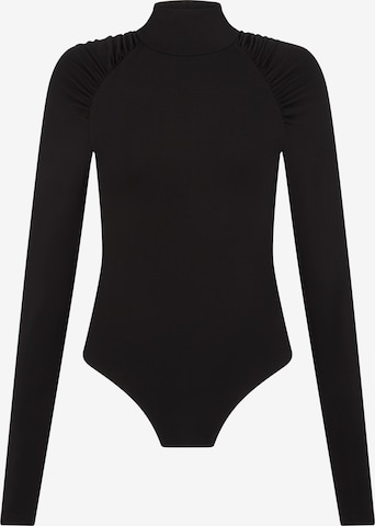 Aligne Shirt bodysuit 'Emmet' in Black: front