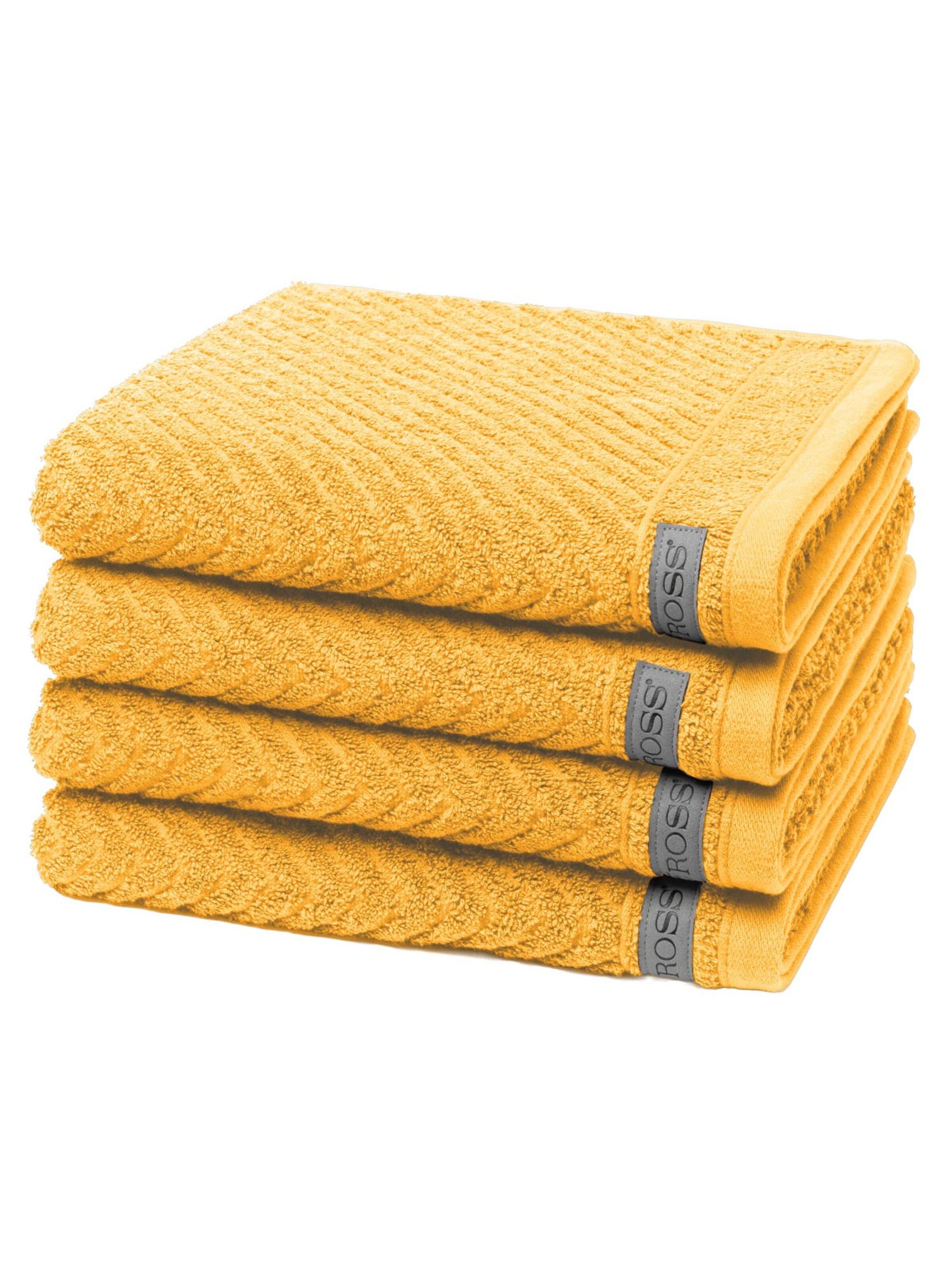 ROSS Towel 'Smart' in Yellow: front