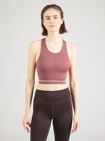 ONLY PLAY Μπουστάκι Αθλητικό σουτιέν 'ONPDAISY-1' σε ροζ: μπροστά