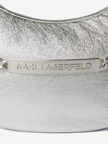 Karl Lagerfeld - Bolso de hombro en plata